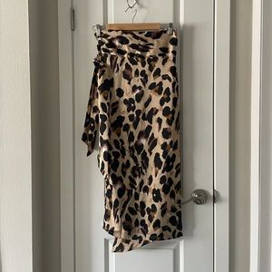 Never fully dressed leopard skirt